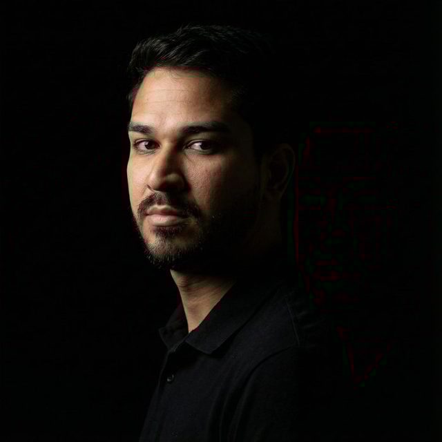 Retrato de Diogo Feitosa, designer gráfico