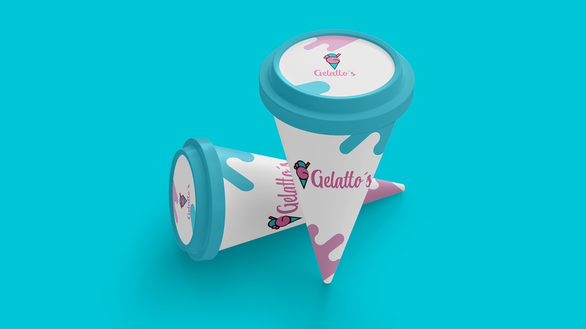 Identidade visual Gelatto's