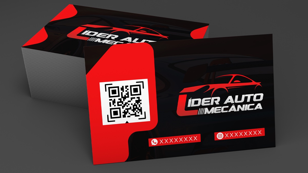 Identidade visual Líder Auto Mecânica